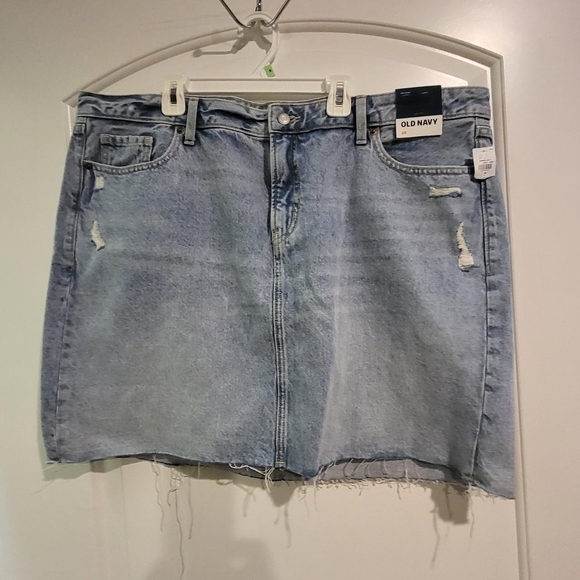 Old Navy Dresses & Skirts - Old Navy Light Blue Denim Skirt